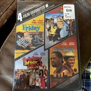 4 Film Favorites Ice Cube Collection Friday, Next Friday, & more Factory Sealed